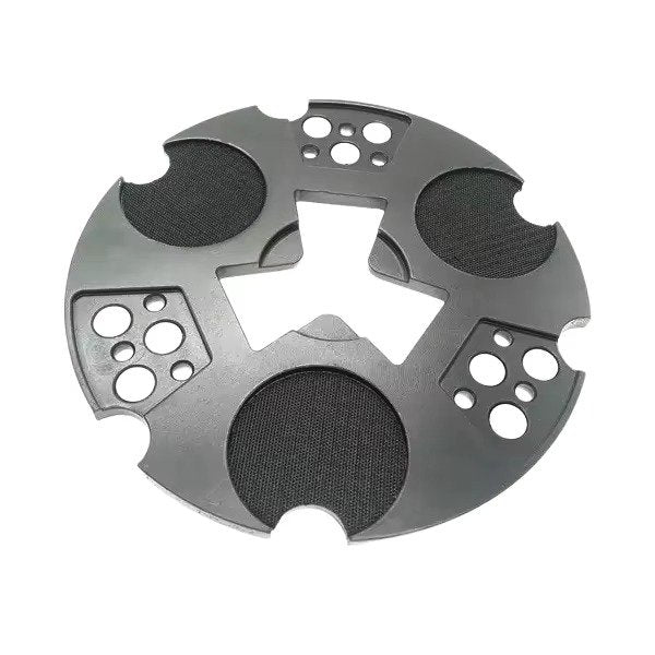 270mm Machine grinding Trapezoid Metal Resin Pad Adapter magnetic plate honing