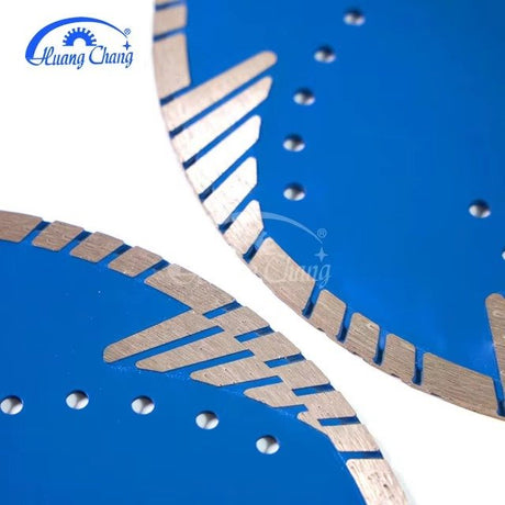 Huangchang M14 Kreisförmige Turbo-Dreieck-Wellen-Diamantsägescheibe für Granit