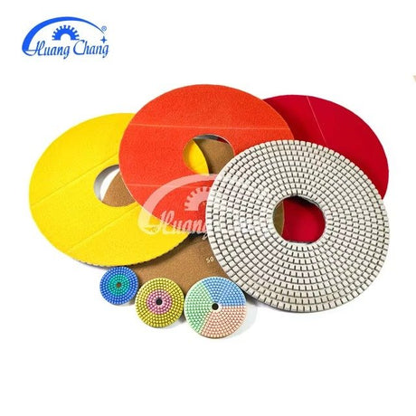 250mm OEM 10inch Wholesale Grinding Disc Custom Logo Diamond Sanding Wet Polishing Pad