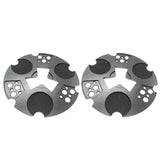 270mm Machine grinding Trapezoid Metal Resin Pad Adapter magnetic plate honing