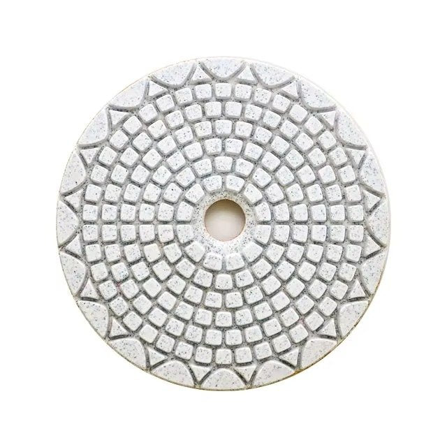 4IN -10cmMarble, granite, quartz, artificial stone, fossils Wet polishing discs