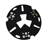 230mm 9mm Trapezoid Holes Grinding Metal Steel Disc Magnetic Plate diamond grinding wheel for food
