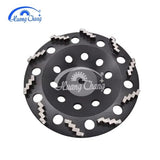 Huangchang 7Inch Diamond Cup Grinding Wheels For Polishing And Cleaning Stone Concrete Surface