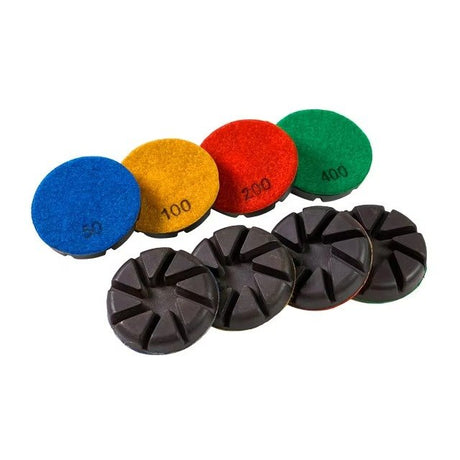 3 inch 12mm thickness wet dry diamond polishing pads for Concrete From China Manufacturer