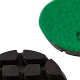 6mm Working thickness diamond abrasive tool 100mm floor polishing pads for quartz polishing