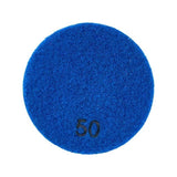 Marmor, Quarzstein, Nass- und Trockenschleifen, harzgebundener flexibler Beton, Diamantpolierpad, Diamant-Handpolierpad