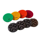 Diamond 90 mm 3.5 inch Diamond floor polishing pads dry use for concrete floor