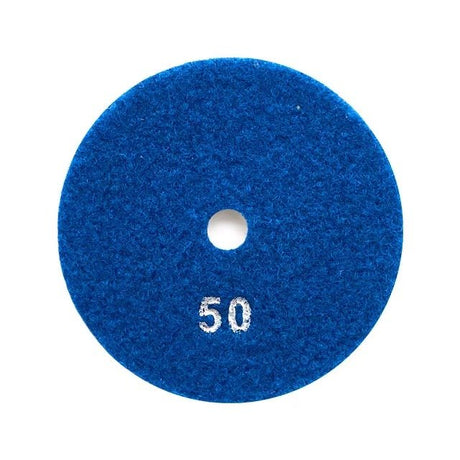 100mm Wet Diamond Floor Polishing Backing Pads Customizable OEM Grinding and Sanding Buff Grit 4 Inch Size