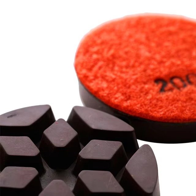 80mm 3Inch diamond Resin polishing pads Grinding Disc For marble Stone concrete floor quartz