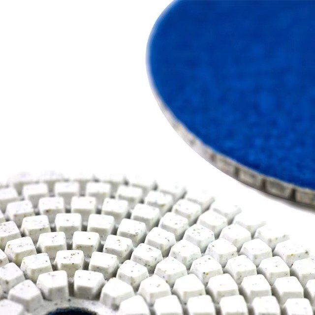 Copper bonded diamond dry polishing pads for polishing discsHC-DPP-081