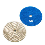 100mm Wet Diamond Floor Polishing Backing Pads Customizable OEM Grinding and Sanding Buff Grit 4 Inch Size