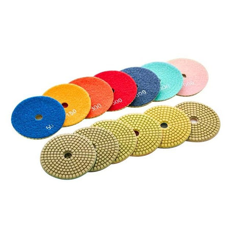 Marble, granite, quartz, artificial stone special water grinding disc polishing pard