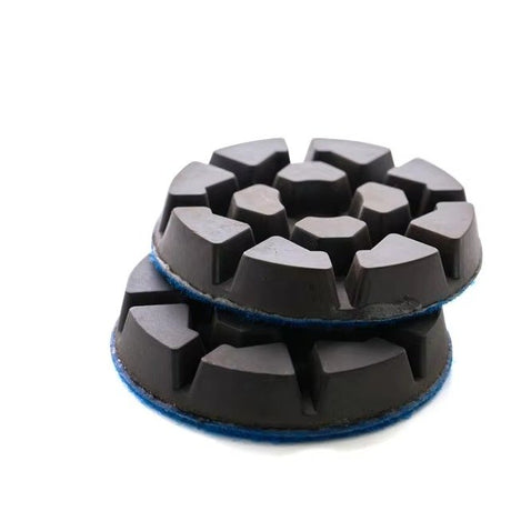 Diamond resin bond and hybrid wet dry polishing pads and grinding disc for concrete floor with