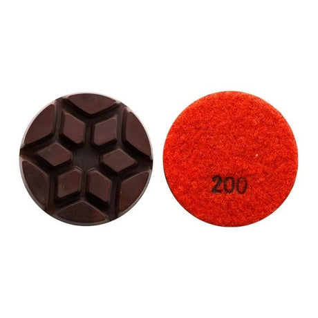 80mm 3Inch diamond Resin polishing pads Grinding Disc For marble Stone concrete floor quartz