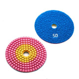 4 Inch Flexible Grinder Tool Diamond Polishing Pads for Granite and Marble Stone