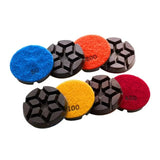 80mm 3Inch diamond Resin polishing pads Grinding Disc For marble Stone concrete floor quartz