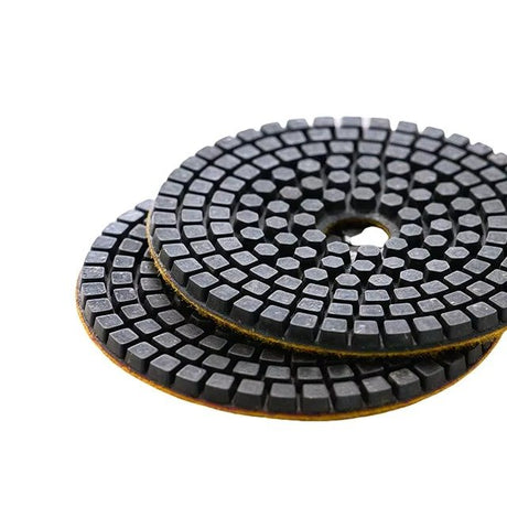 4inch 100mm 50# 7 steps Diamond polishing Pads for wet grinding Tile Granite terrazzo floor