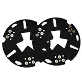 230mm 9mm Trapezoid Holes Grinding Metal Steel Disc Magnetic Plate diamond grinding wheel for food