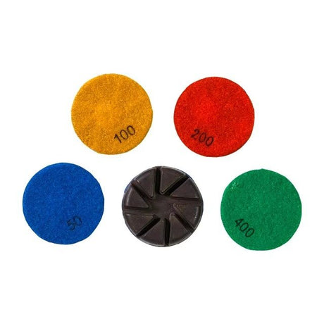 3 inch 12mm thickness wet dry diamond polishing pads for Concrete From China Manufacturer