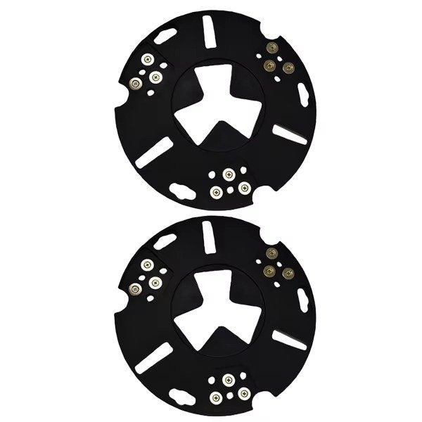 230mm 9mm Trapezoid Holes Grinding Metal Steel Disc Magnetic Plate diamond grinding wheel for food