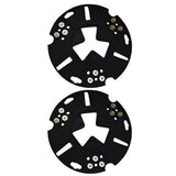 230mm 9mm Trapezoid Holes Grinding Metal Steel Disc Magnetic Plate diamond grinding wheel for food