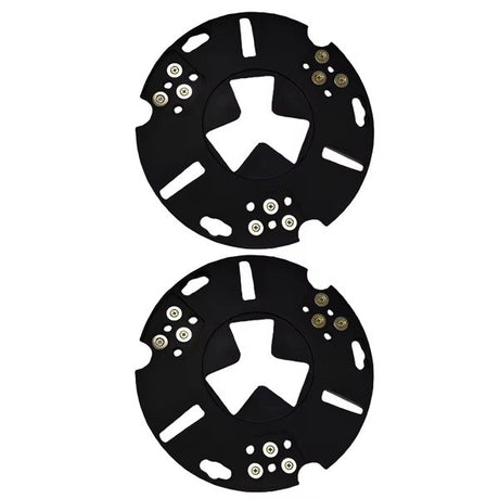 230mm 9mm Trapezoid Holes Grinding Metal Steel Disc Magnetic Plate diamond grinding wheel for food