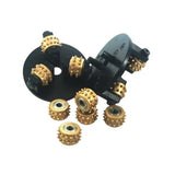 125mm Diamond Stone Grinding Bush Hammer Tools with 3 Rollers used for angle grinder