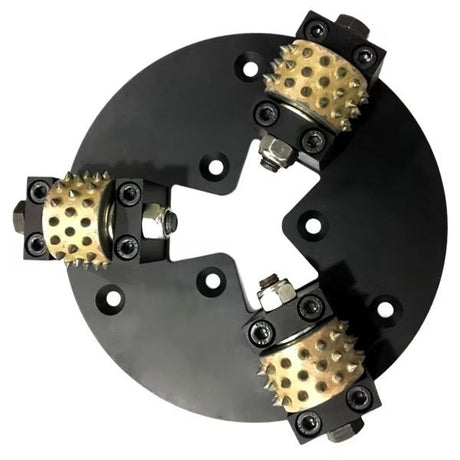 Werkzeugset für 230-mm-Diamant-Schlagwalzen, Riemen, Fächerscheibe