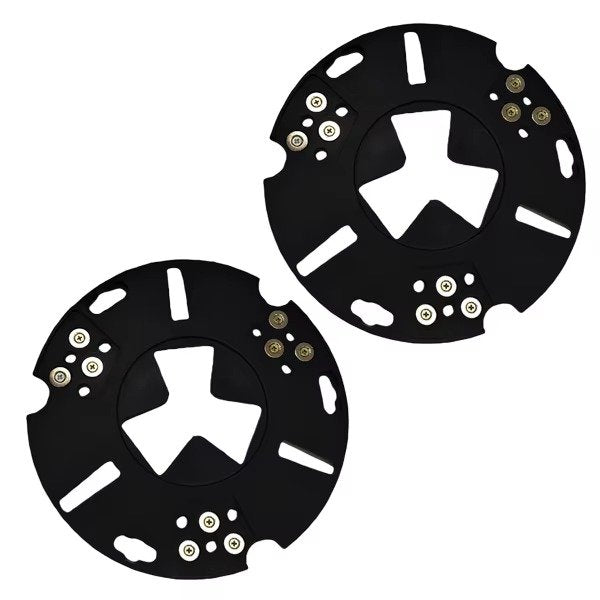 230mm 9mm Trapezoid Holes Grinding Metal Steel Disc Magnetic Plate diamond grinding wheel for food