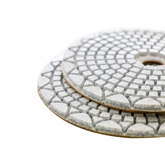 4IN -10cmMarble, granite, quartz, artificial stone, fossils Wet polishing discs