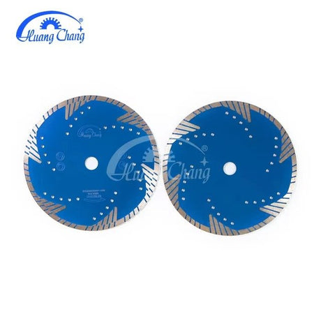 Huangchang M14 Kreisförmige Turbo-Dreieck-Wellen-Diamantsägescheibe für Granit