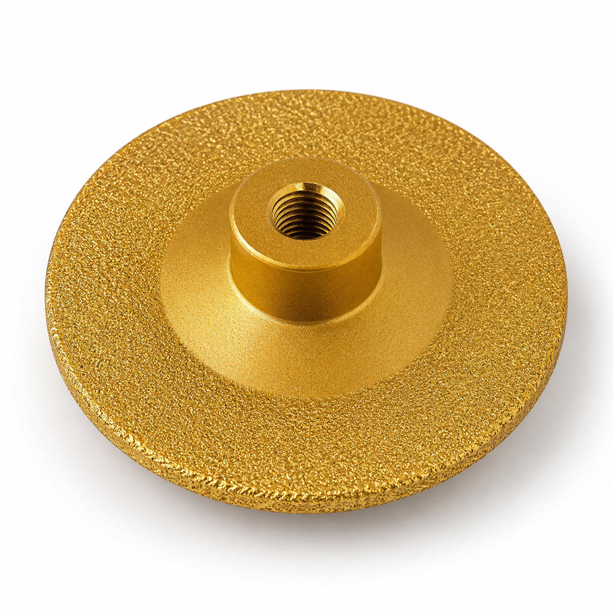3 inch brazed diamond flat grinding head front view