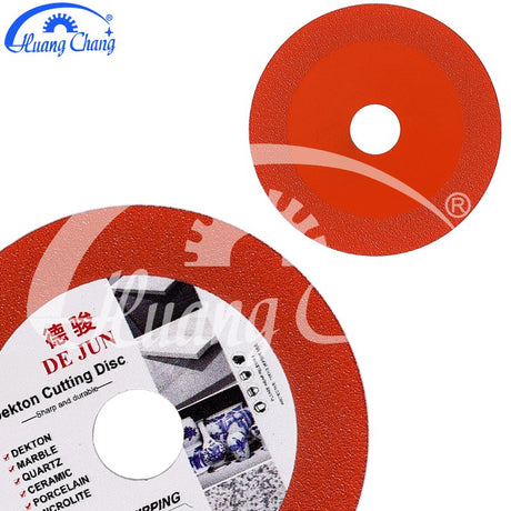 Brazing stone slab slices