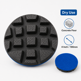 Dry use concrete floor 4 inch diamond polishing pad