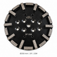 250 mm Diamond Grinding Plate for Concrete Floors – SF/HF, 20/30/60 Grit – black sf 20# single-product white-background view