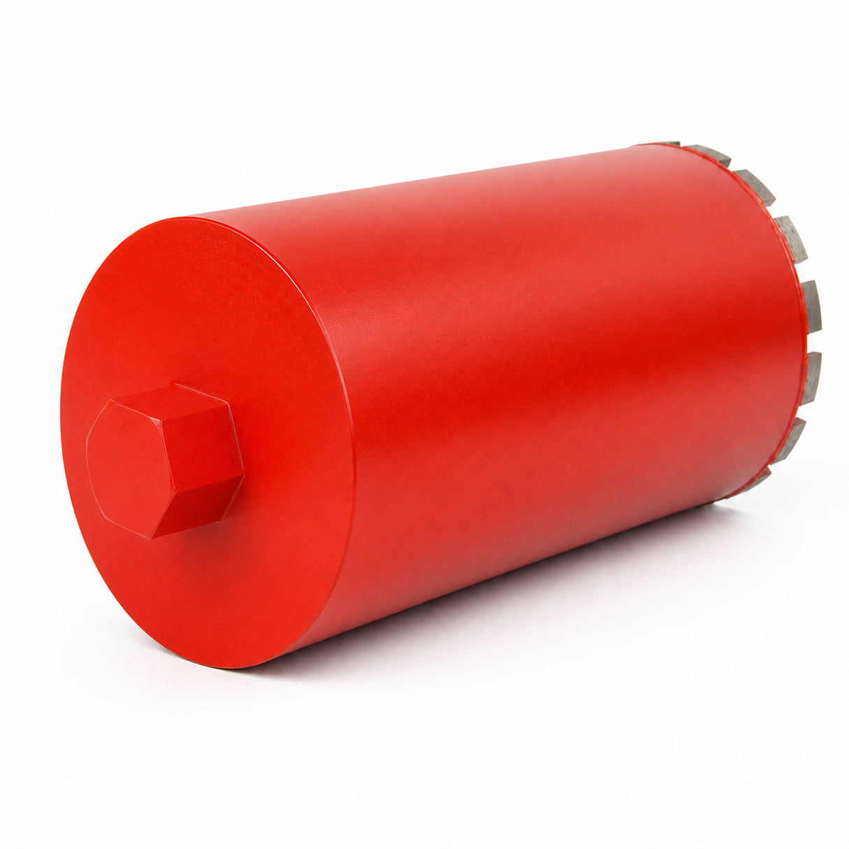 Exterior connection-end view of a HUANG CHANG diamond core drill bit