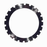 Laser-Welded Diamond Ring Saw Blade for Concrete, 370–520 mm – front product view