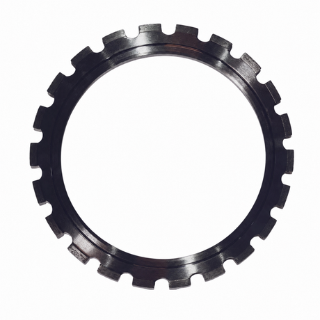 Laser-Welded Diamond Ring Saw Blade for Concrete, 370–520 mm – front product view