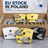 HF16, MF16 and SF16 grinding shoes with stock boxes in Poland