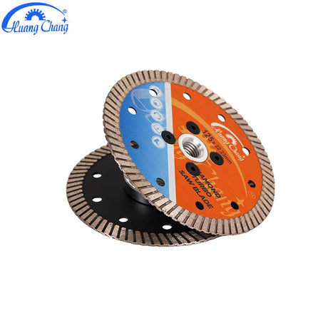 HuangChang Superdünnes Diamant-Feinwellensägeblatt für Keramik, Marmor und Granit