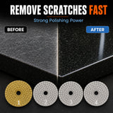 4 Inch 4-Step Wet/Dry Diamond Polishing Pad Set