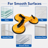 suction cup lifter for smooth surface compatibility
